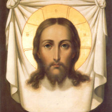 Схема вышивки «Спас нерукотворный»