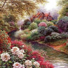 Схема вышивки «Сказочный уголок 2»