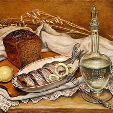 Схема вышивки «натюрморт под водочку 2»