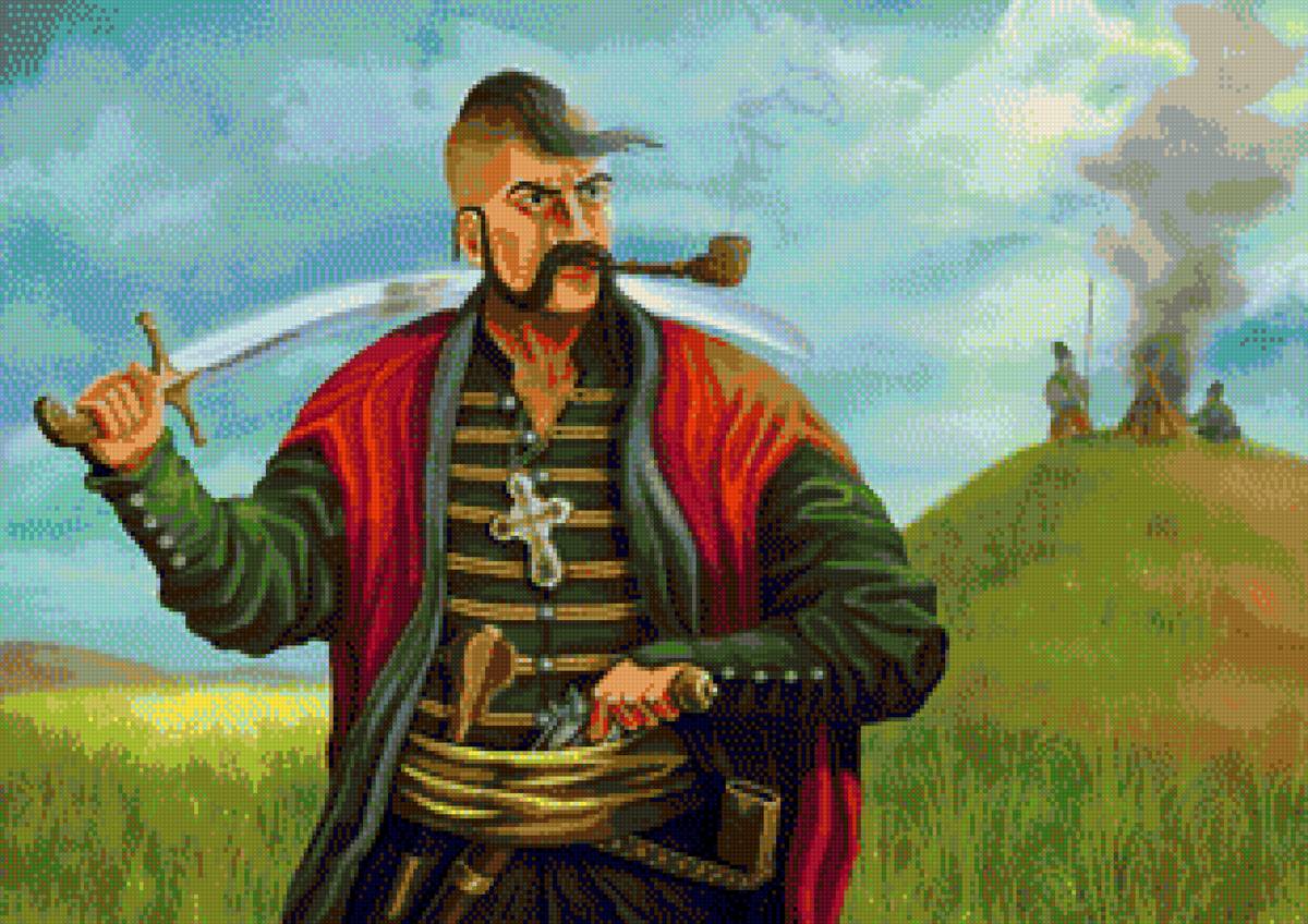 Козак Мамай - украинская тема - предпросмотр