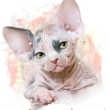 Схема вышивки «Канадоребенок»