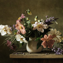 Схема вышивки «букет»