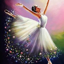 Схема вышивки «balerina»