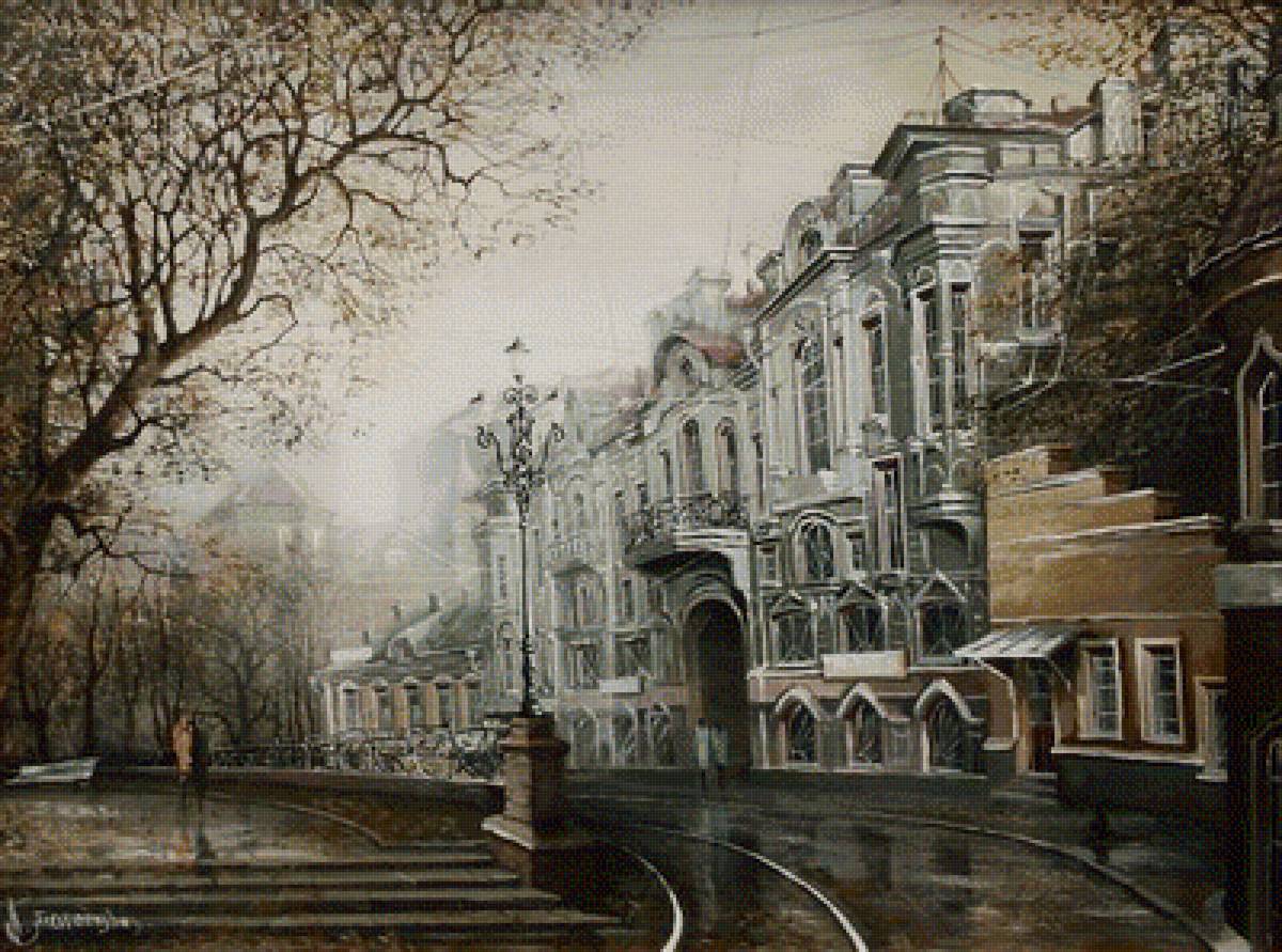 улочки - город, пейзаж, улочки - предпросмотр