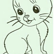 Схема вышивки «Коте»