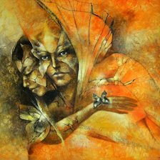 Схема вышивки «Абстракция 9»