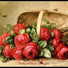 Схема вышивки «Розочки»