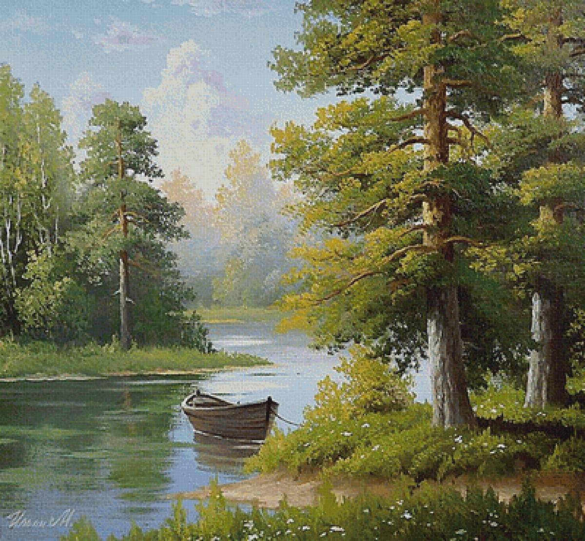 у реки - предпросмотр