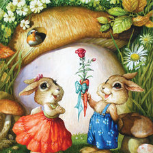 Схема вышивки «подарок»