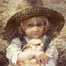 Схема вышивки «ДИТЯ»