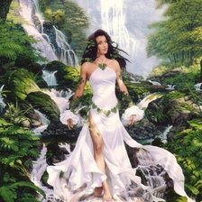 Схема вышивки «фея2»