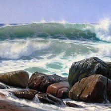 Схема вышивки «More»