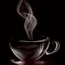 Схема вышивки «Чашка кофе»