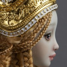 Схема вышивки «Кукла BDJ»