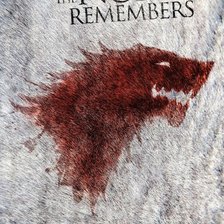 Схема вышивки «Север помнит.»