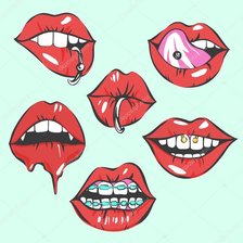 Схема вышивки «Губки»