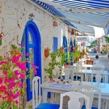 Схема вышивки «Турция, деревня Алачаты»