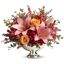 Схема вышивки «Лилии в вазе»