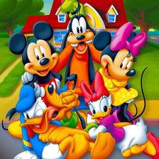 Схема вышивки «дисней все герои»