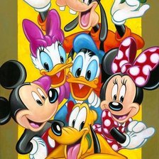 Схема вышивки «дисней все герои»