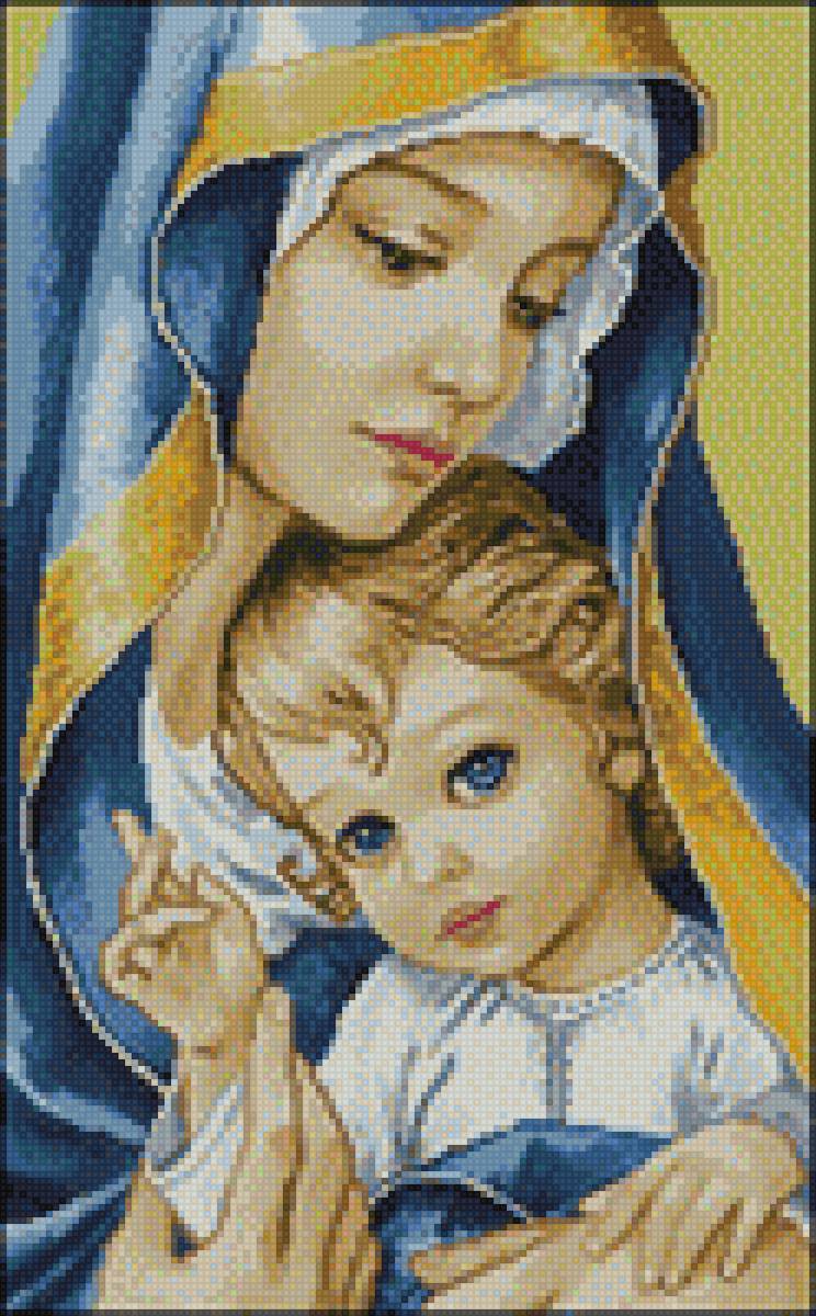 мадонна в мулине - предпросмотр