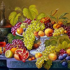 Схема вышивки «натюрморт»