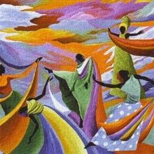 Схема вышивки «Taniec_AFRI»