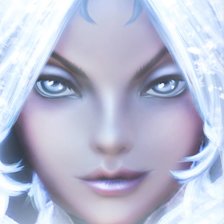 Схема вышивки «белым-бело»