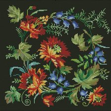 Схема вышивки «Гобелен»