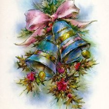 Схема вышивки «Vánoční zvonky»