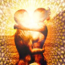 Схема вышивки «ОДНА ДУША НА ДВОИХ»