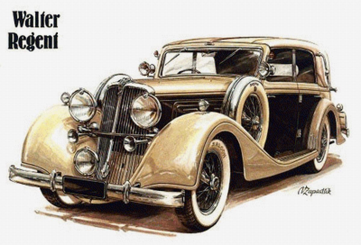 Автомобиль - старый авто - предпросмотр