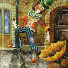 Схема вышивки «Вальс дождя»