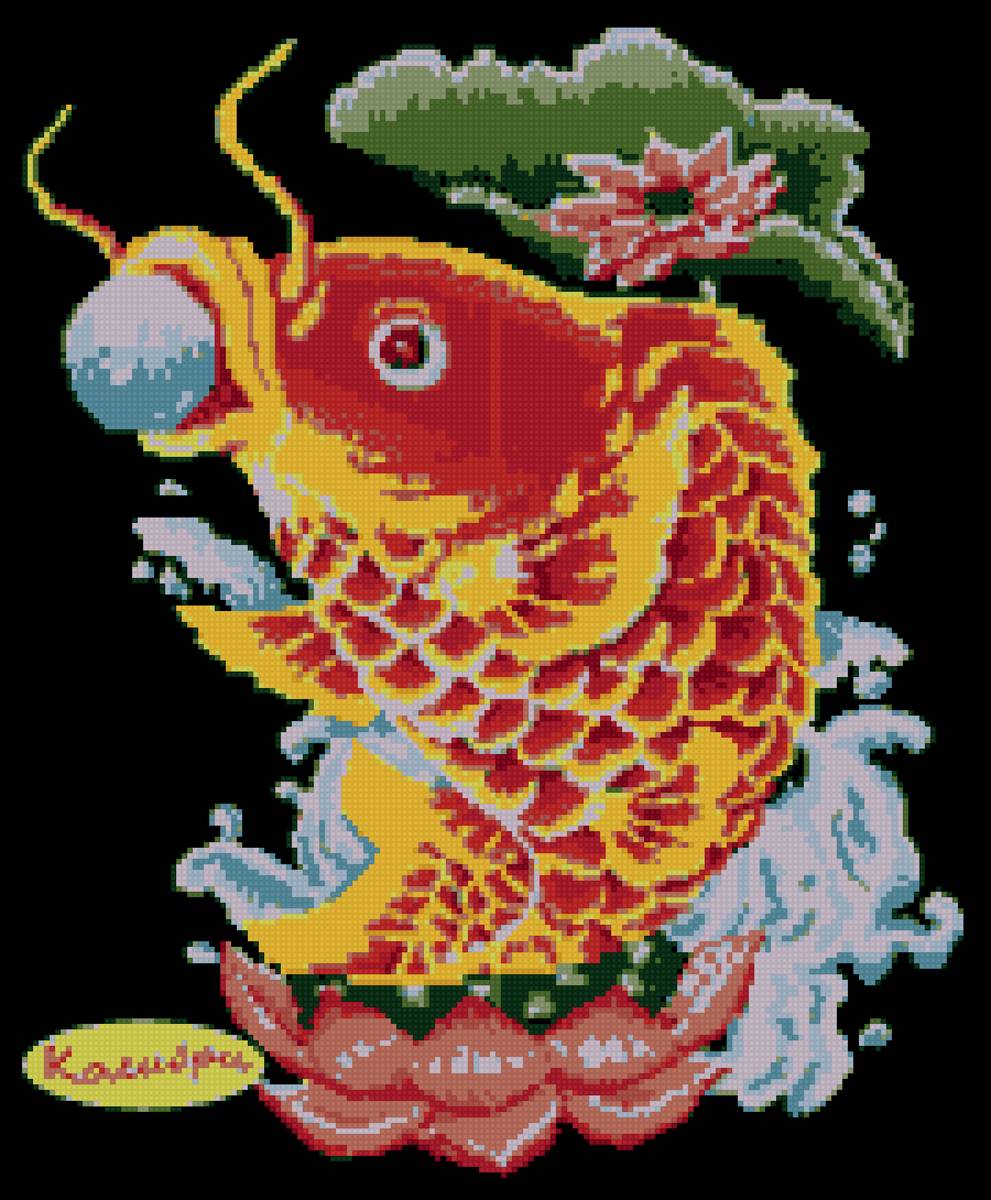 Карп - карп, рыба - предпросмотр