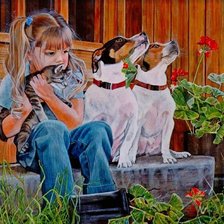 Схема вышивки «Дружба»