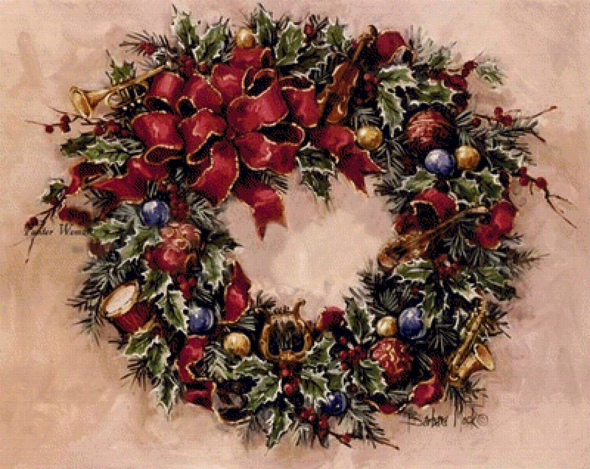 vánoční věnec1 - предпросмотр