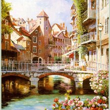 Схема вышивки «Сем Сун Парк Аннеси»