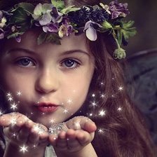 Схема вышивки «Dívenka 1»