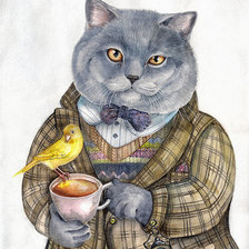 Схема вышивки «картины художника Татьяны Пловецкой»