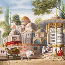 Схема вышивки «Старый Стамбул»