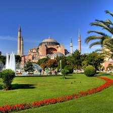 Схема вышивки «Стамбл Айя София»