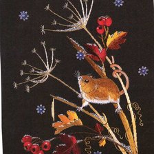 Схема вышивки «мишка»