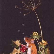 Схема вышивки «мишка 2»