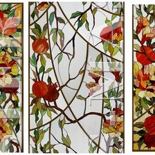 Схема вышивки «Гранат»