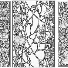 Схема вышивки «Гранат»