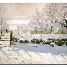 Claude Monet - The Magpie