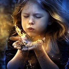 Схема вышивки «Foukání 1»