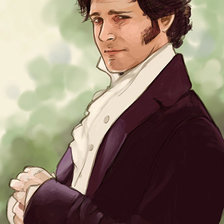 Схема вышивки «мистер Дарси 2»