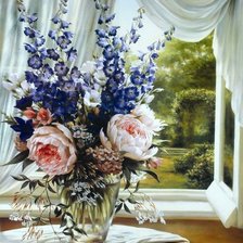 Схема вышивки «букет»