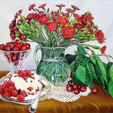 Схема вышивки «натюрморт»